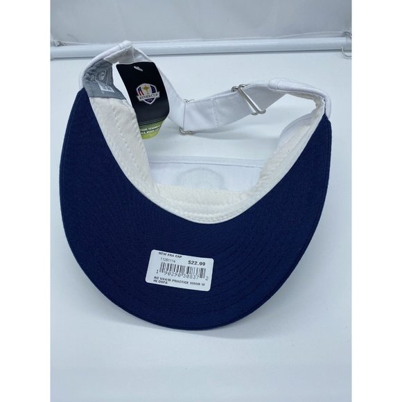 2016 Ryder Cup Practice Golf Tall Visor Adjustable New w/ Tags Summer Beach - Picture 5 of 16
